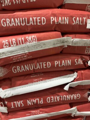 Granulated Salt - 25 Lb Bag - Image 4