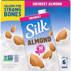 Silk - Unsweetened Vanilla Almond Milk - 64oz.