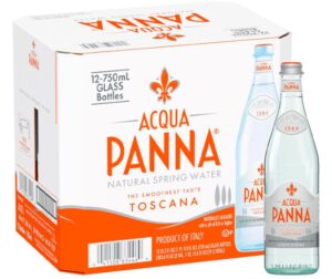 Acqua Panna Water Glass Bottle - 12 / 750 ML