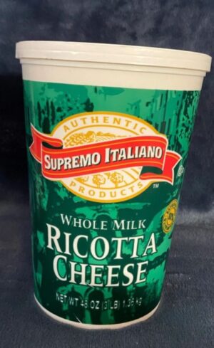 Whole Milk Ricotta Cheese - 3 Lbs - Image 3