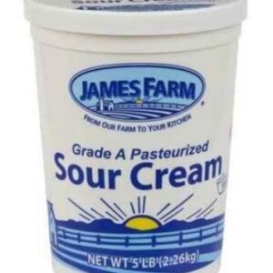 James Farm - Sour Cream - 5 Lbs