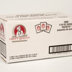 Chef's Quality - Sugar Packets - 2000 Ct