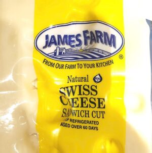 James Farm - Sandwich Cut Swiss Cheese