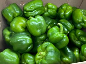 Green Bell Pepper (1/9) 25 Lb Aprox - Image 2