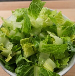 Chopped Romain heart 6/2 Lbs