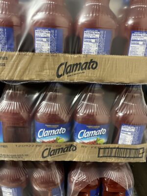 Mott's Clamato Tomato Cocktail - 8/64 Oz Plastic Bottles