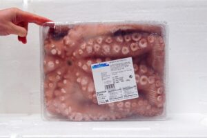 Raw frozen Octopus 2-4 Spain