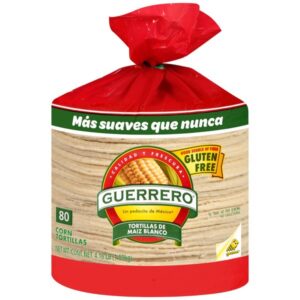 Guerrero - White Corn Tortilla - 80 Ct Pack