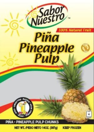 Frozen Sabor Nuestro - Pineapple Pulp - 12/14 Oz