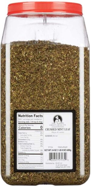 Leaves dry mint crushed - Image 2