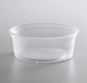 SC8 - 8 Oz Heavy Duty Soup Or Food Container With Lids - 250 Sets ( Deli Container )