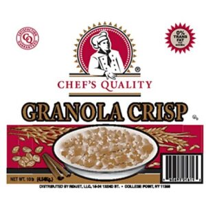Chef's Quality - Granola Crisp Topping - 10 lbs