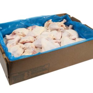 Small Chicken Leg Quarters, Halal 40 Lb (50-60Ct)