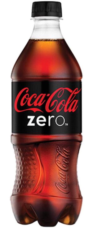 Coca-Cola Zero Sugar Bottles, 20 Fl Oz