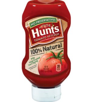 Hunt’s - 100% Natural Tomato Ketchup - 12/20 Oz