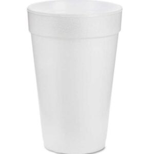 Dart - 16J16 - 16 Oz White Foam Cup - 1000 Ct