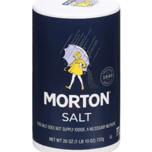 Morton - Plain Salt - 24/26 Oz