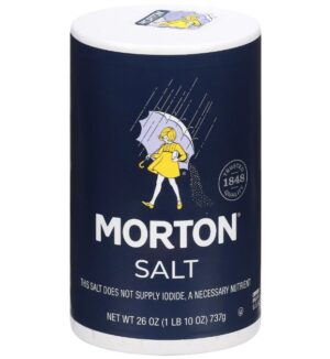 Morton - Plain Salt - 24/26 Oz