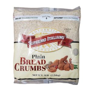 Supremo Italiano - Plain Bread Crumbs - 5 Lbs