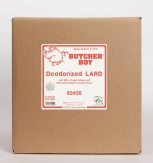 Butcher boy lard deodorized 50 Lb ( Manteca)