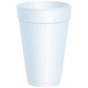 Dart - 10J10 - 10 Oz White Foam Cup - 1000 Ct
