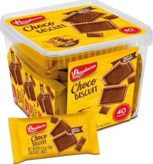 Bauducco - Chocolate Biscuit Tub - 40 Pk