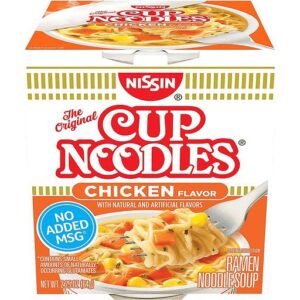 Nissin- Cup Noodles, Chicken Flavor 24/2.25oz.