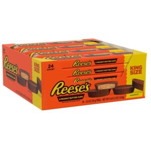 Reese's - Peanut Butter Cups, King Size - 24/2.8 Oz