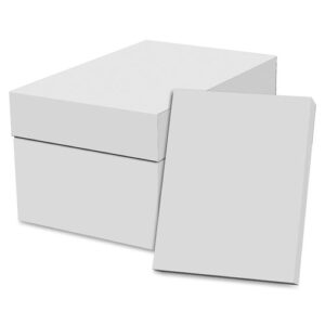 Copy Paper, 92 Brightness, 20 lb., Letter, 10 Reams, 5,000 Sheets/Carton