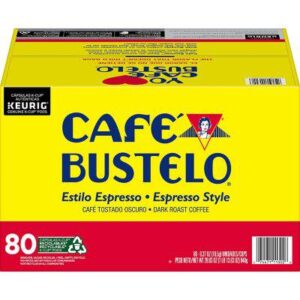 Café Bustelo Coffee Espresso Style K-Cups, Dark Roast 80 Ct - Image 2