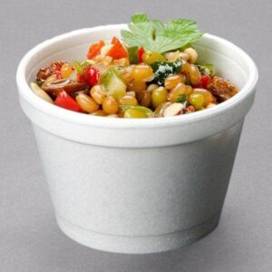 Dart - 4J6 - 4 Oz Squat Foam Food Container - 1000 Ct - Image 2