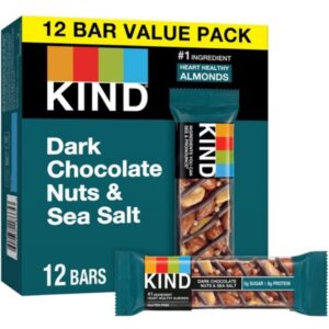KIND - Dark Chocolate Nuts & Sea Salt Bars - 12/1.4 Oz