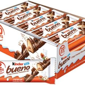 Kinder - Bueno Chocolate Bars, 2 Pc - 20 Ct