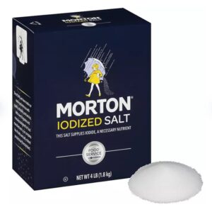 Morton Iodized Salt 12/4 Lb