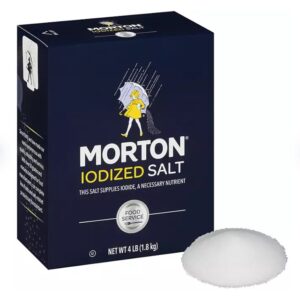 Morton Iodized Salt 12/4 Lb