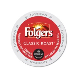 Folgers Classic Medium Roast K-Cup Coffee Pods 100 Ct - Image 2