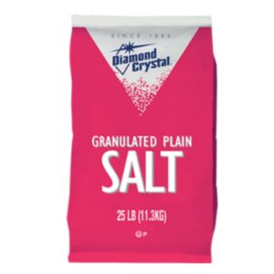 Granulated Salt - 25 lb Bag