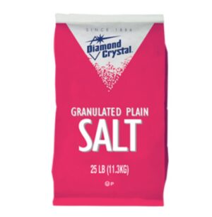 Granulated Salt - 25 lb Bag