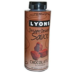 Lyons - Chocolate Flavored Sauce - 12/16 Oz
