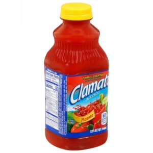 Mott's Spicy Clamato Juice (Picante) - 12/32 Oz Plastic Bottle