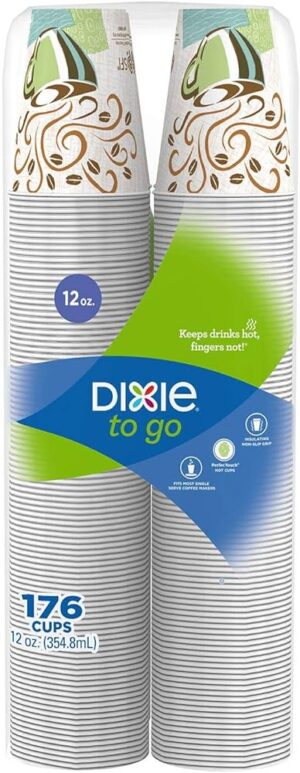 Dixie Cups  Insulated Hot/Cold Paper  176 Ct /12 oz - Image 2