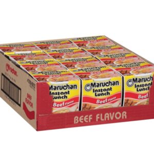 Maruchan - Beef Flavored Cup Noodle Soup - 12/2.25 Oz Cup