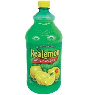 Real lemon juice