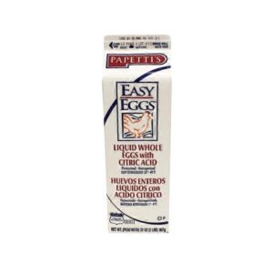 Liquid Whole Eggs With Citric Acid - 15/2 Lbs