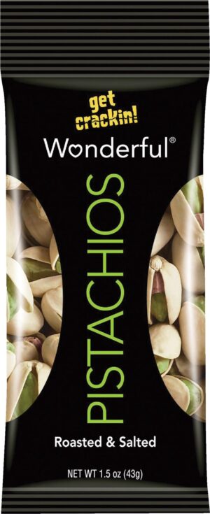 Wonderful Pistachios, Roasted and Salted 1.5 oz., 24 ct - Image 2