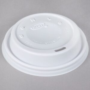 Dart - White Dome Lid With Sip Hole For 12-24 Oz 1000Ct