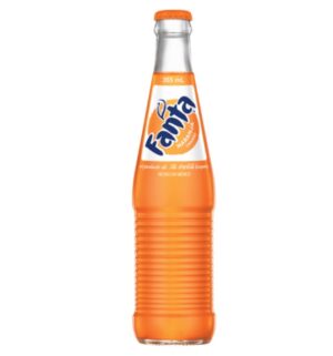 Fanta Orange Mexico Glass Bottles, 355 ML, 4 Pack, 6 Sets