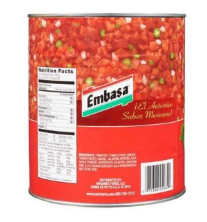 Embassa - Mexicana Red Salsa - #10 Can - Image 2