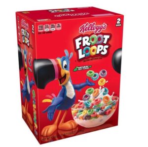Kellogg's - Froot Loops Cereal - 2/43.6 Oz Box