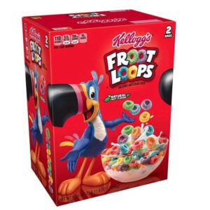 Kellogg's - Froot Loops Cereal - 2/43.6 Oz Box